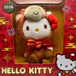 Hello Kitty 8” Limited Edition Year of the Horse 2026 Boxed Plush LAST ONE!